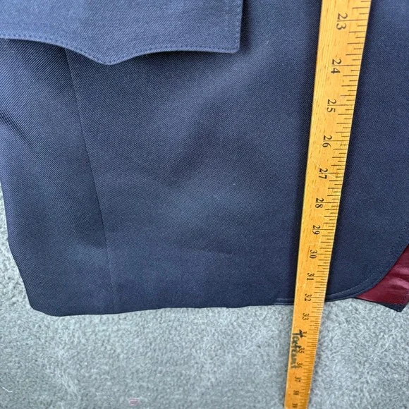 Levi's Western Wear Blazer Jacket‎ Men's Blue Single Breasted 2 Button